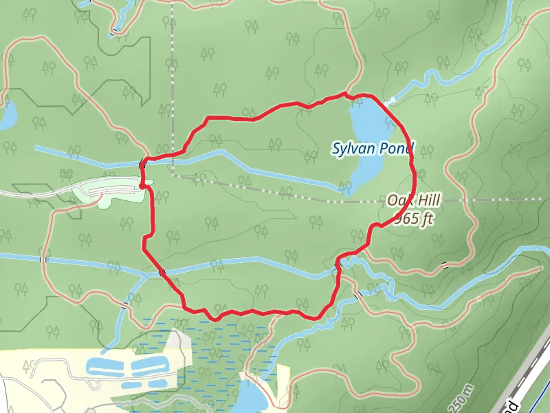 Sylvan Pond - Oak Hill Loop Trail