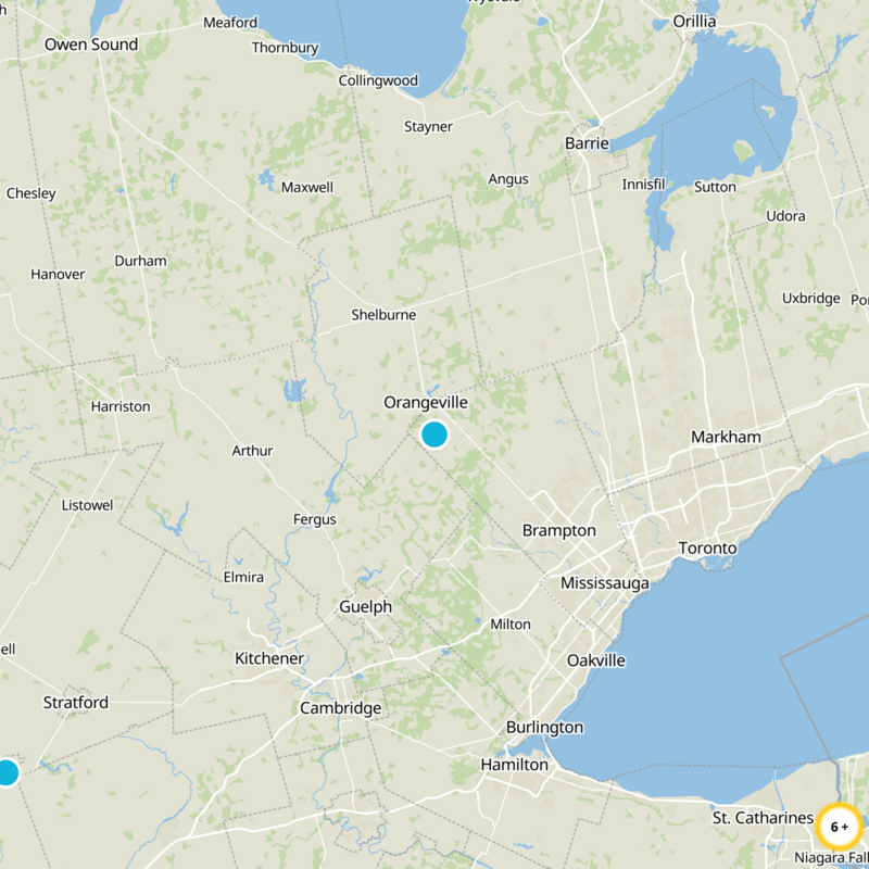 Peel Static Map