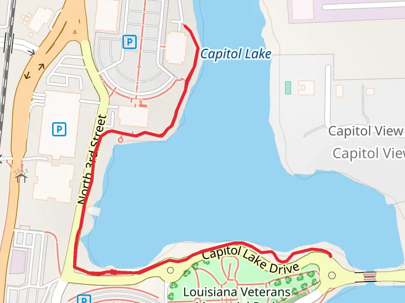 Capitol Lake East and South Trail