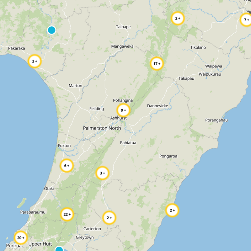 Tararua Static Map