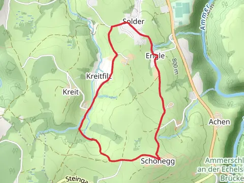 Schonegg, Engle and Kreitfilz Loop via Wildsteiger Weg