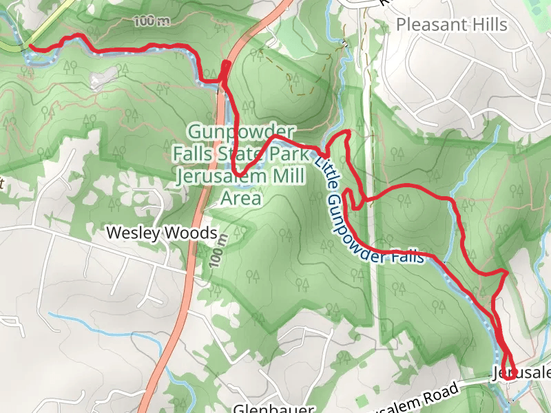 Jerusalem Mills and Little Gunpowder Loop Trail