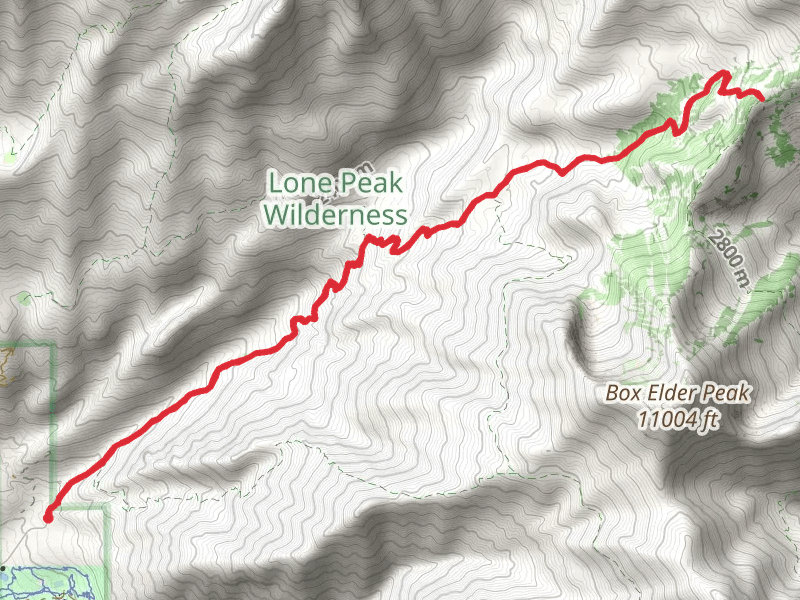 Deer Creek Dry Creek Trail