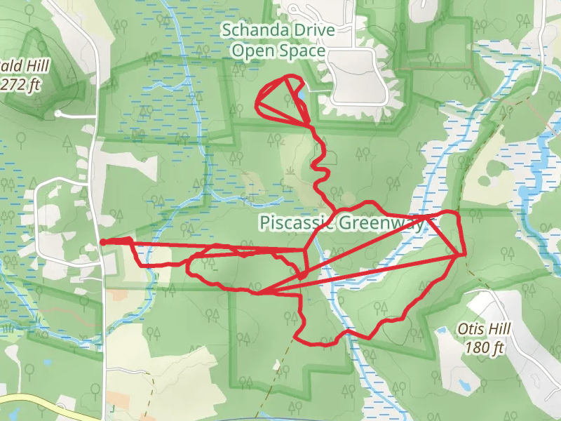 Mraz - Otis Hill - Byrne Loop Trail