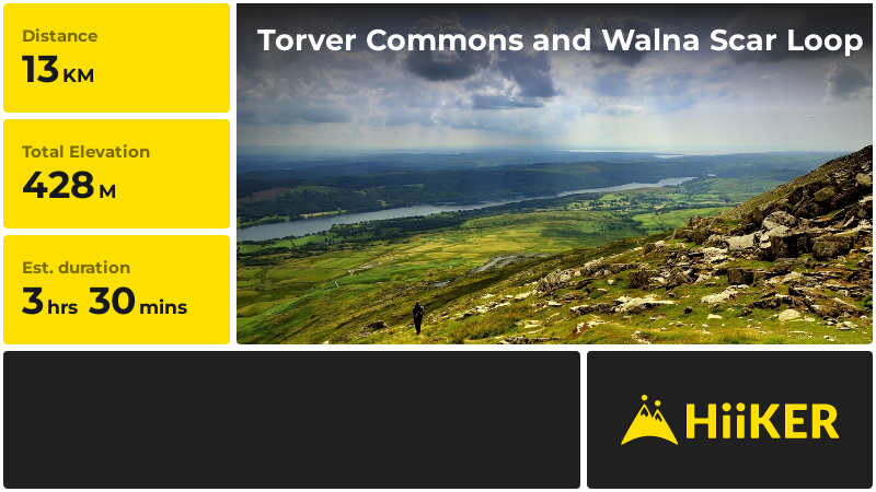 Torver Commons and Walna Scar Loop | Westmorland and Furness | England
