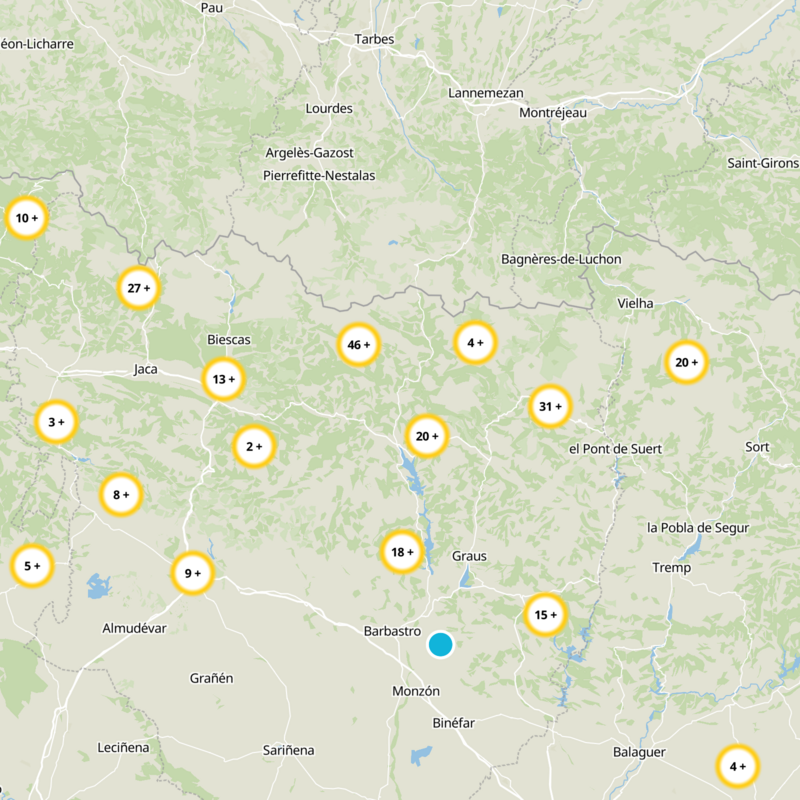 Puértolas Static Map
