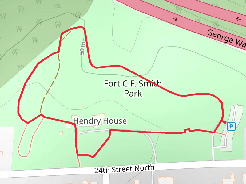 Fort C F Smith Park Loop
