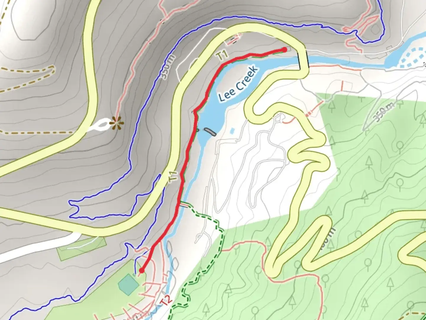 An image depicting the trail Butterfield Hiking Trail - Lake Trail and its surrounding area.