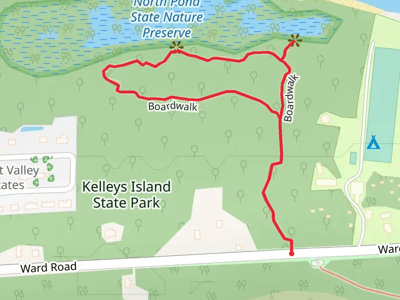 Boardwalk Loop from Ward Road