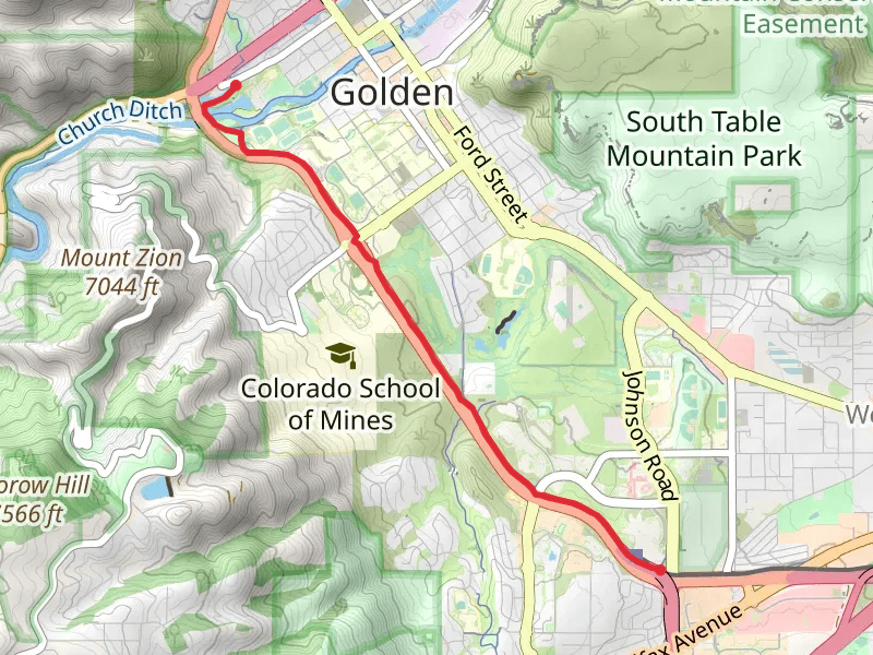 US 6 Trail - Jeffco Government Center