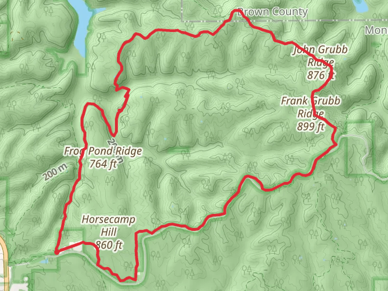 John Grubb Ridge and Frank Grubb Ridge Loop