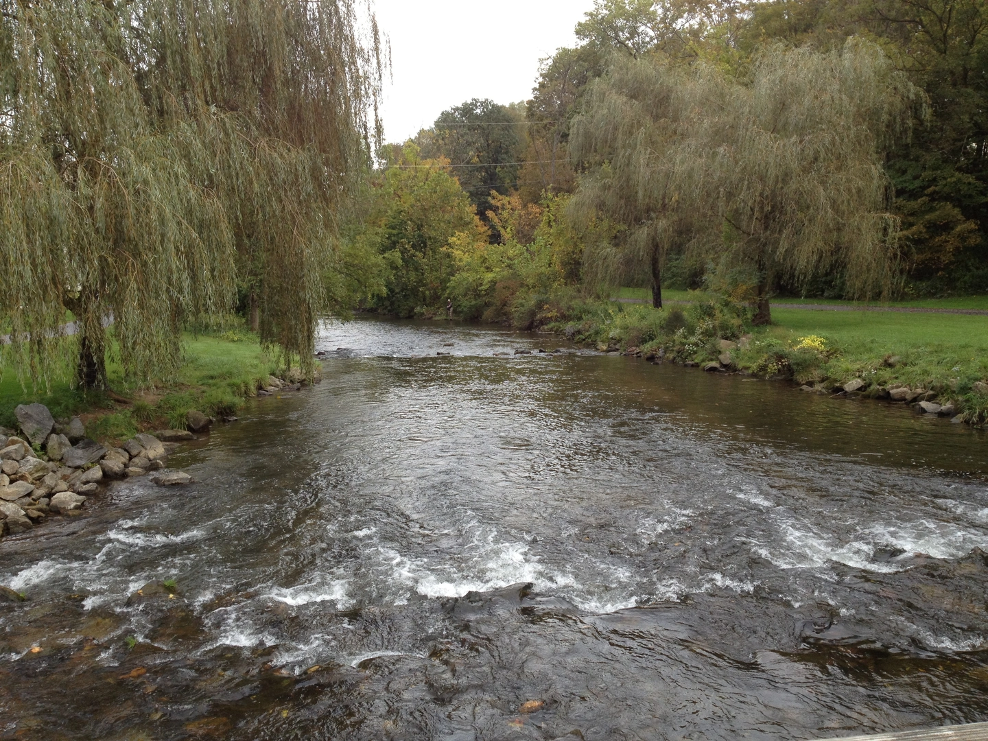 An image depicting the trail Little Lehigh Creek via North and South Side Path and its surrounding area.