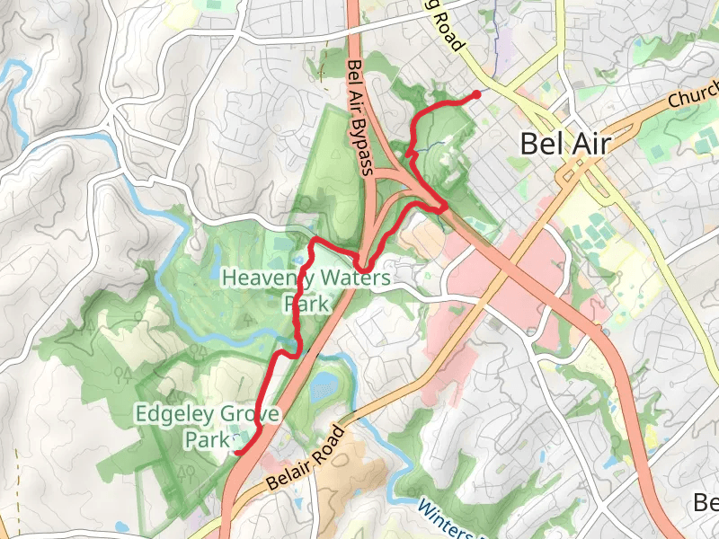 Ma and Pa Trail - North Bel Air