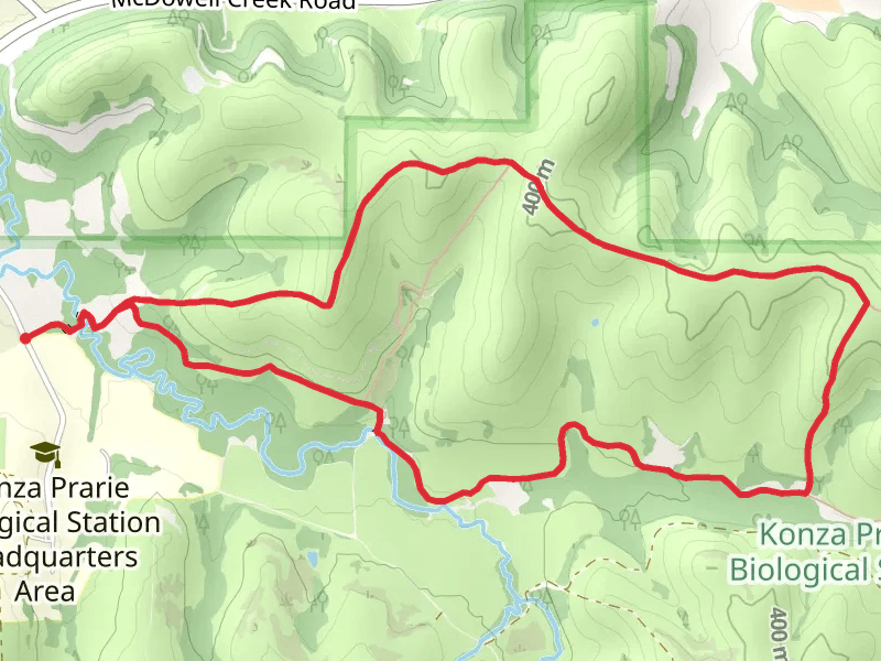 Konza Prairie Nature Loop Trail