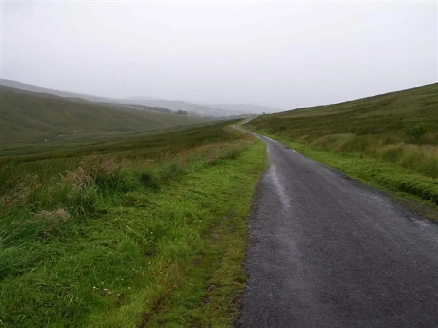 An image depicting the trail Barnes Top and Knockanbane Top Loop and its surrounding area.