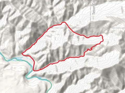 Loop Around Wheaton Mountain - East Heise Road