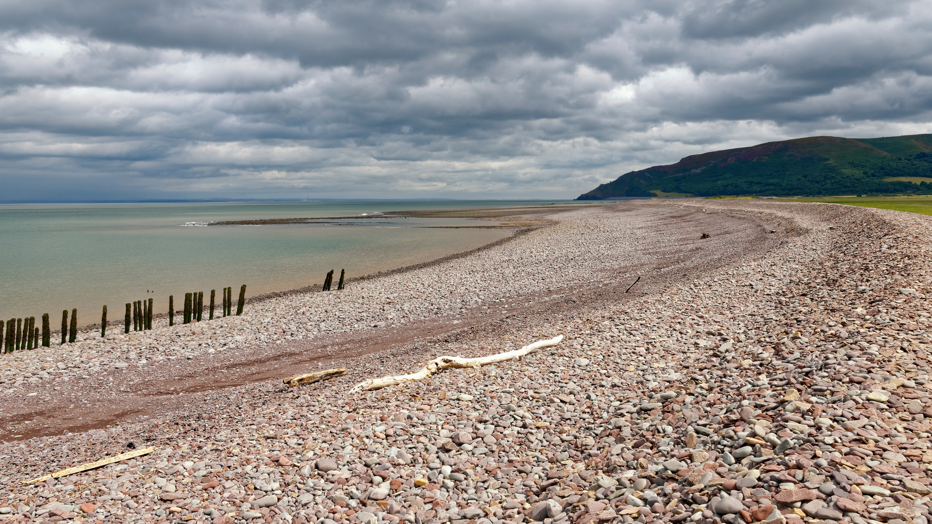 An image depicting the trail Porlock Woodland Walk and its surrounding area.