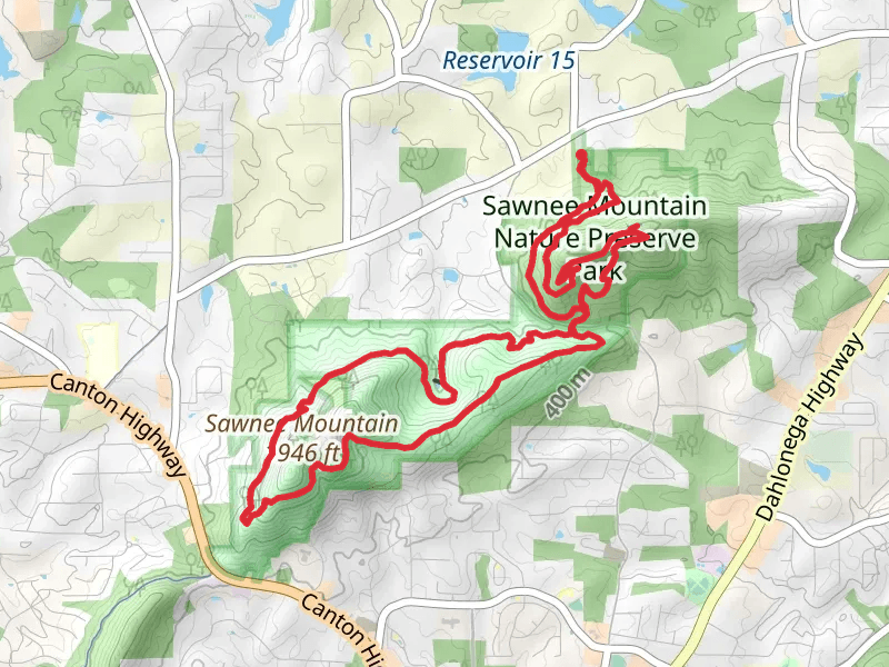 Ridgeline, Mountainside and Indian Seats Loop Trail