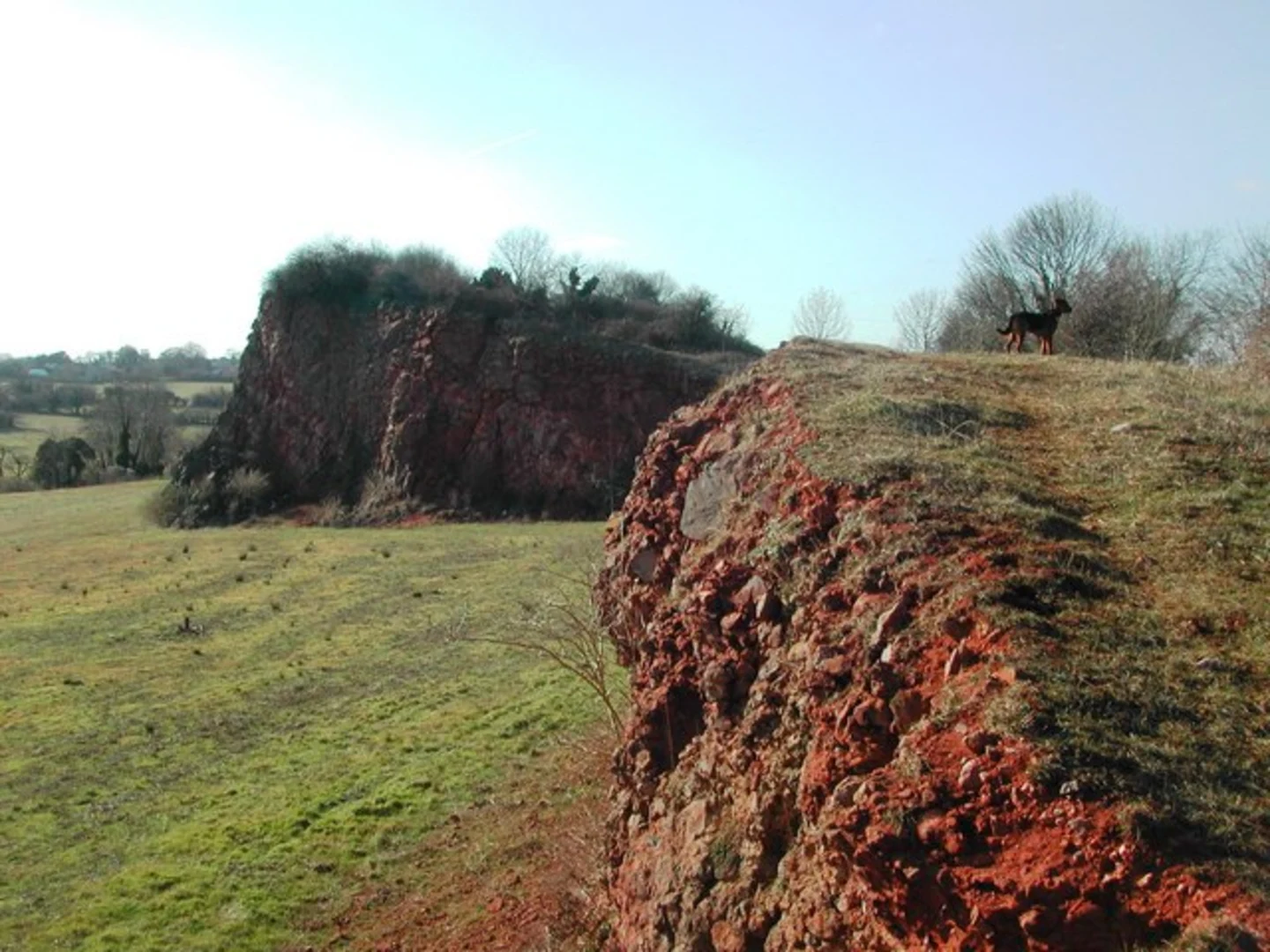 An image depicting the trail Monarch's Way, Community Forest Path and Long Ashton Village Circular Walk and its surrounding area.