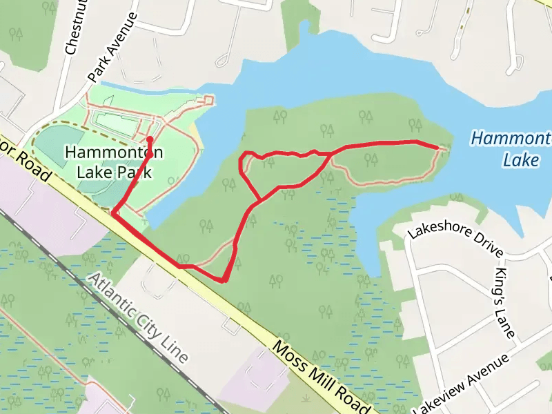 Hammonton Lake from Hammonton Lake Park