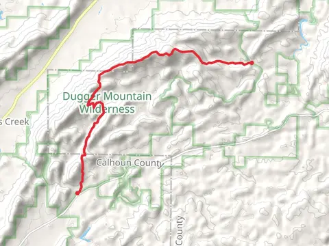Dugger Mountain via Pinhoti Trail