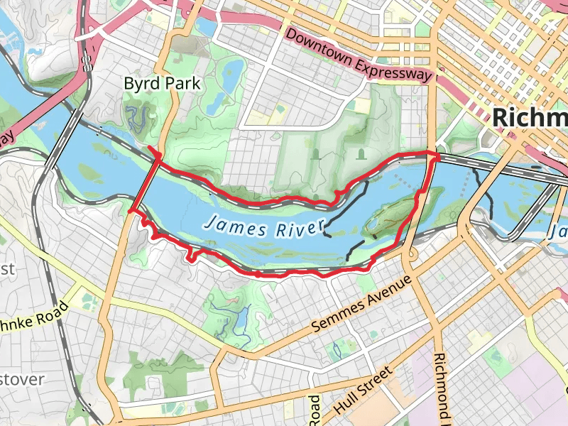 Buttermilk Trail and North Bank Trail Loop