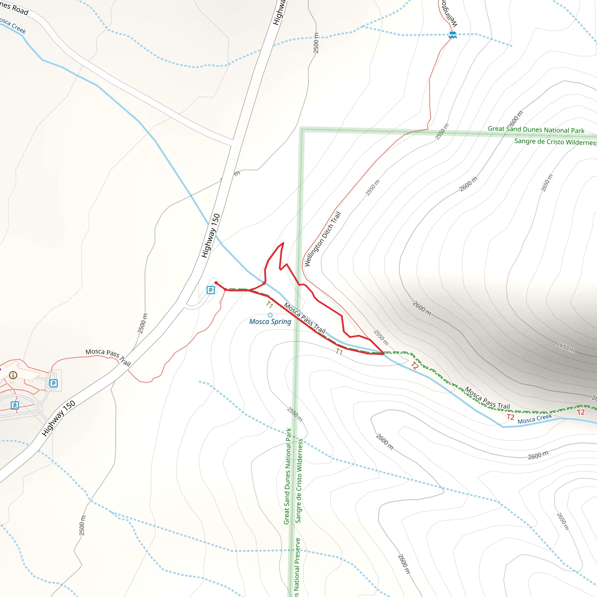Montville Nature Trail mobile static map