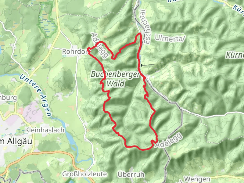 Kreuzthal and Wegmannshohe Loop