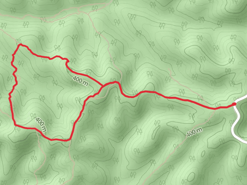 Tin Ton, Cross Creek and Cedar Glade Loop