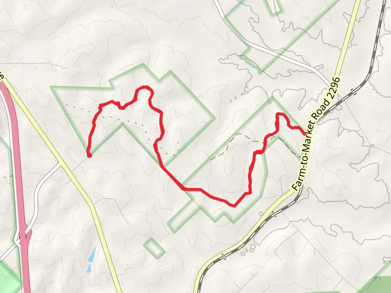 Lone Star Hiking Trail - Evelyn Lane
