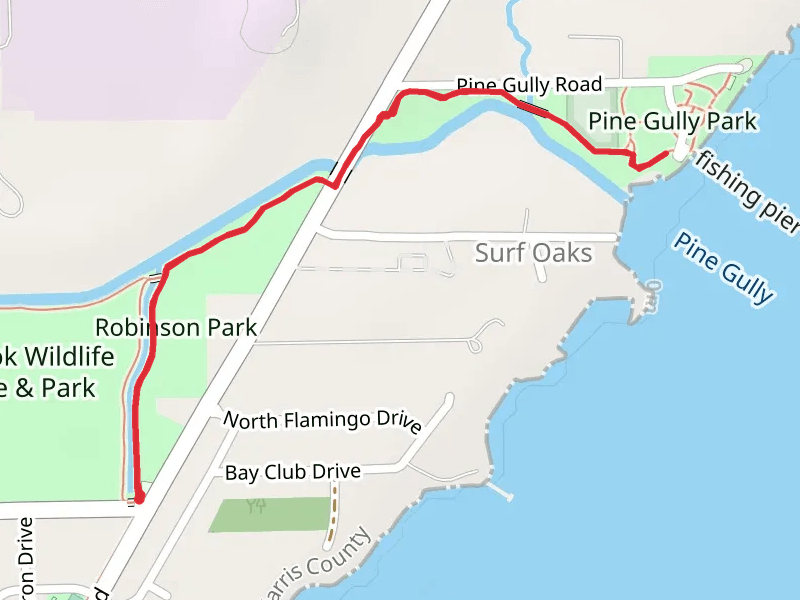 Robinson Park and Pine Gully Park