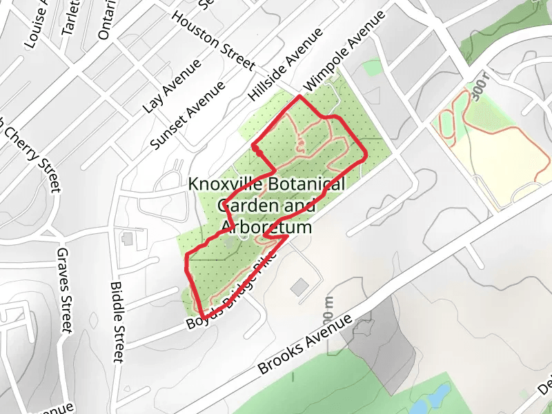 Knoxville Botanical Garden and Arboretum Loop