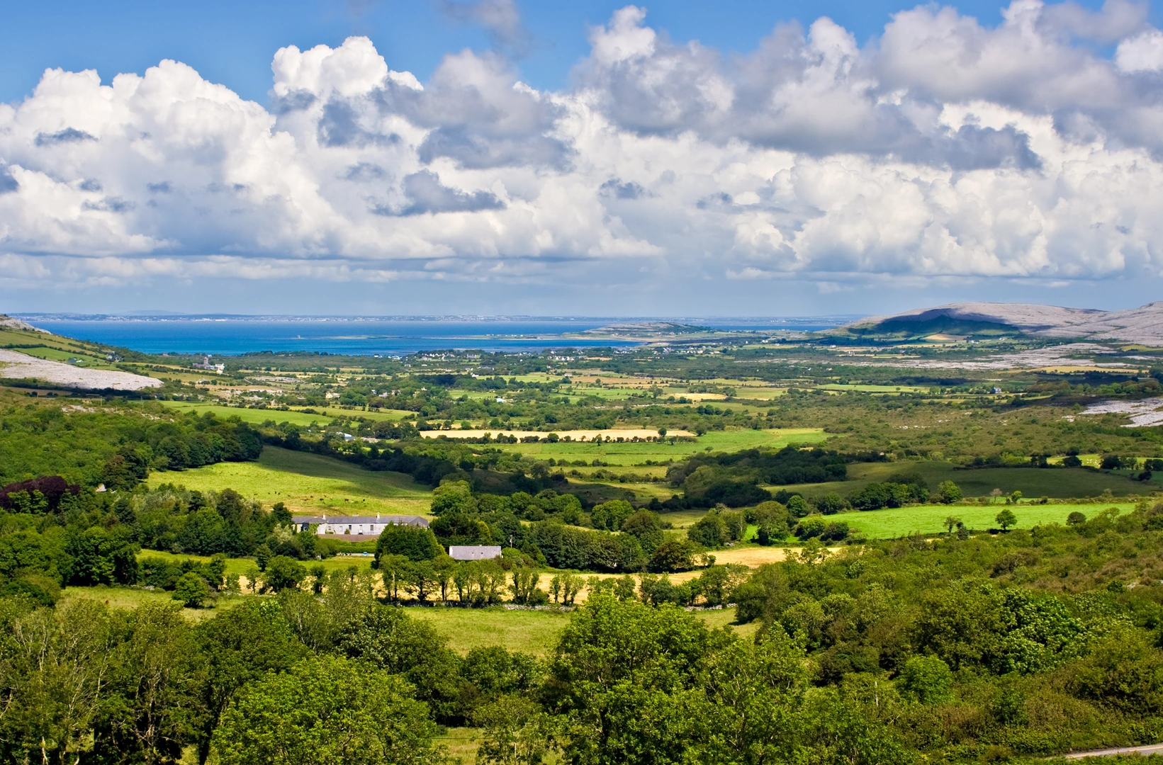 An image depicting the trail Aghrane Castlekelly Loop and its surrounding area.