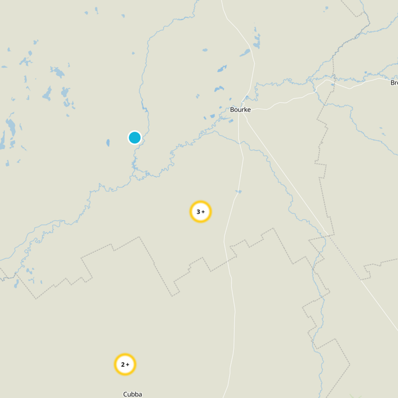 Bourke Shire Static Map