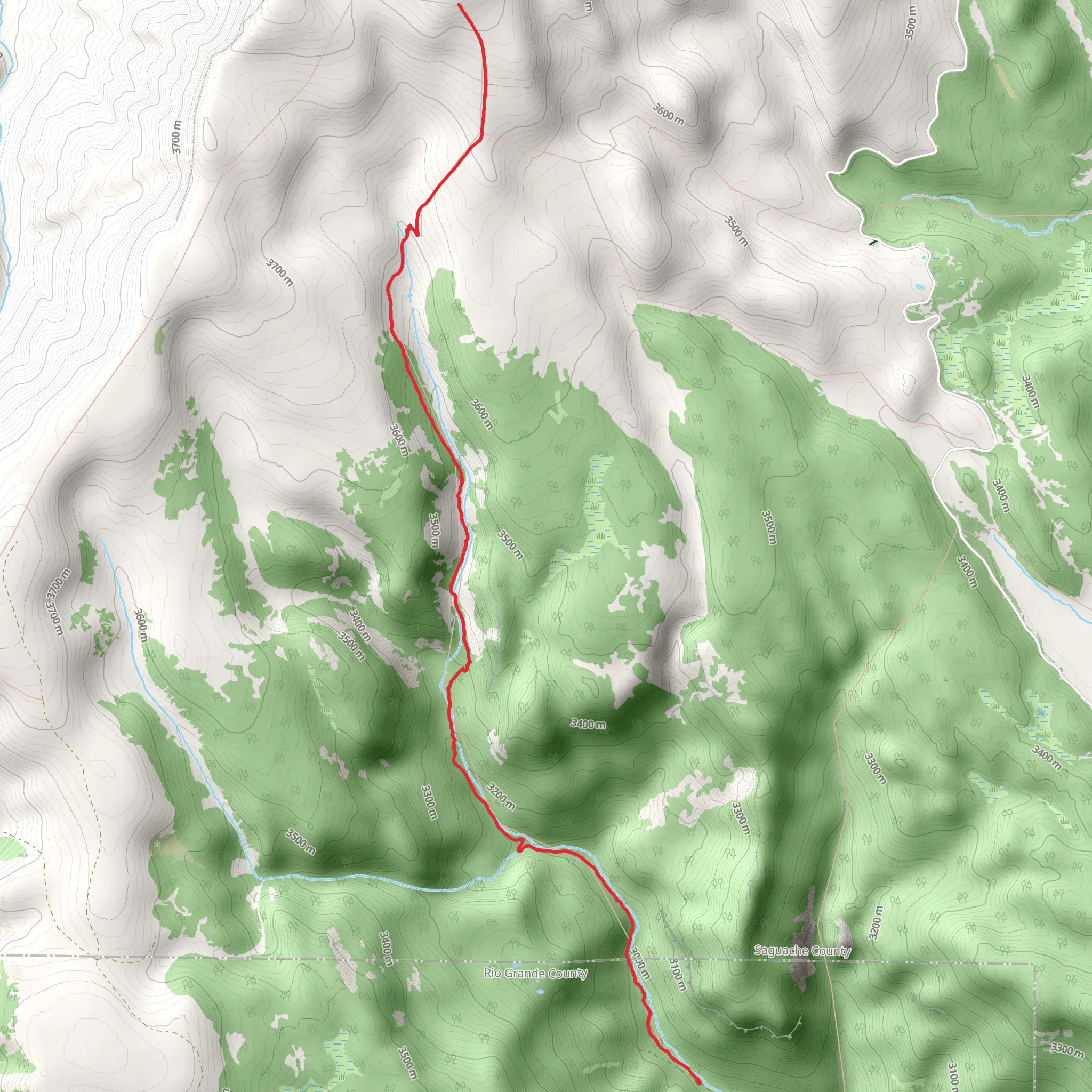 Embargo Trail mobile static map