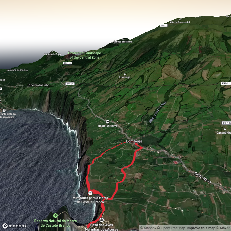 Morro de Castelo Branco and Varadouro Loop