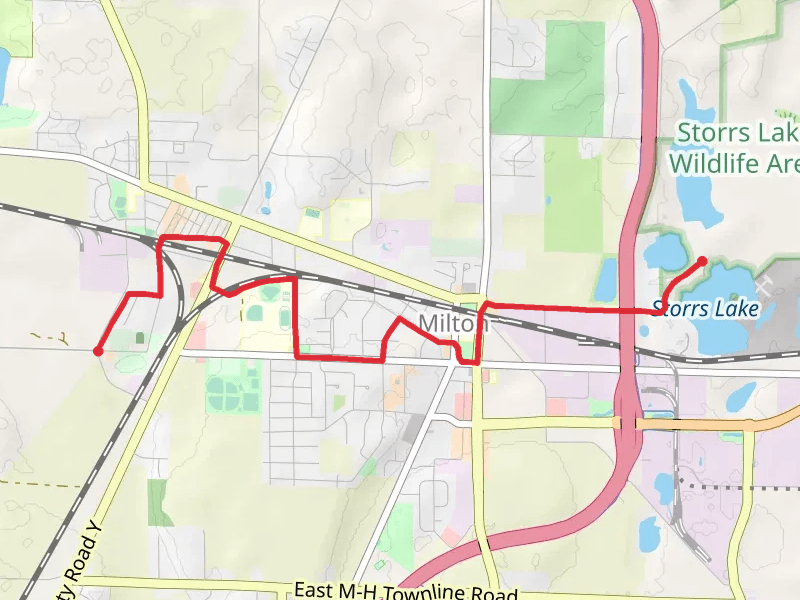 Ice Age Trail - Storrs Lake
