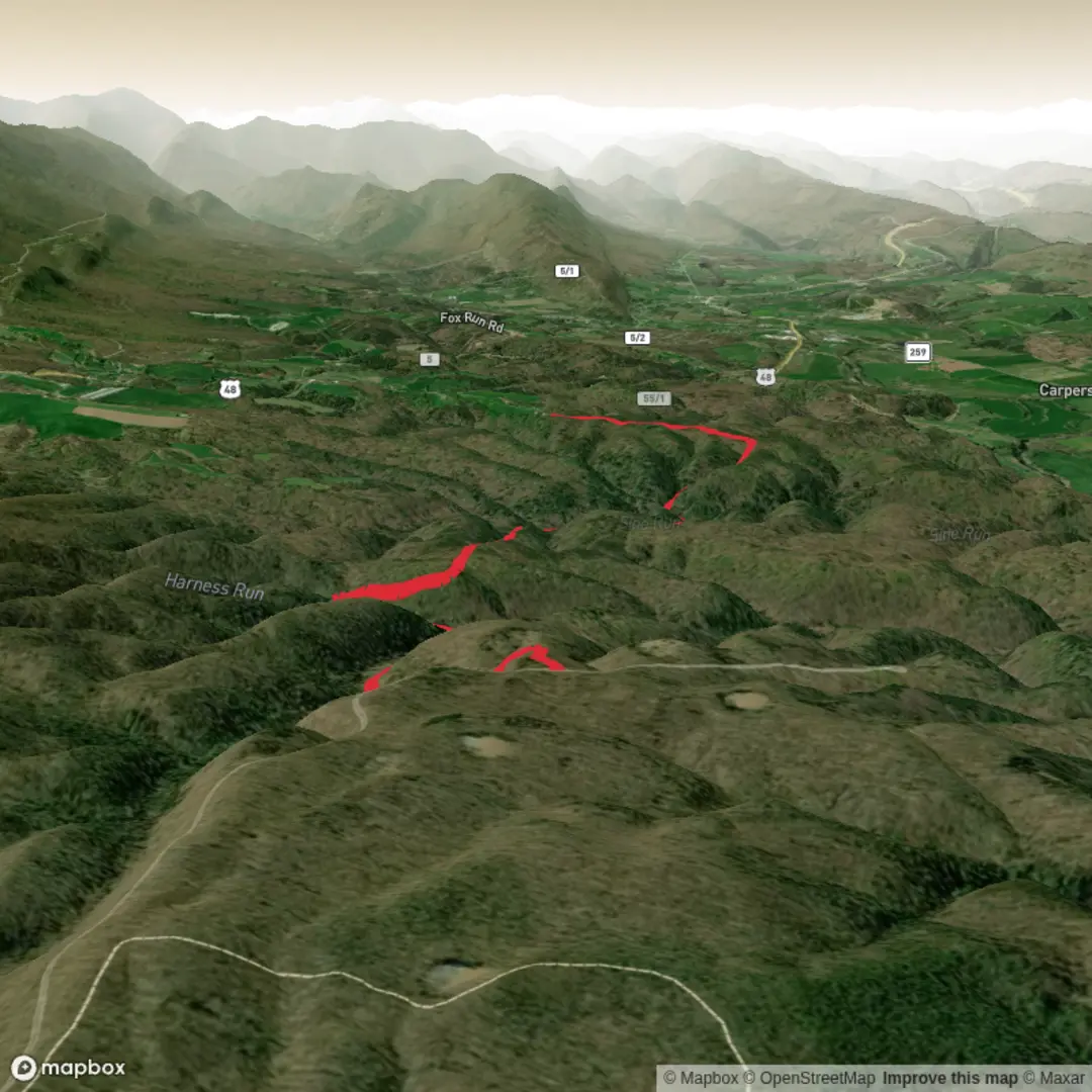 An image depicting the trail Lost Hunter Trail and its surrounding area.