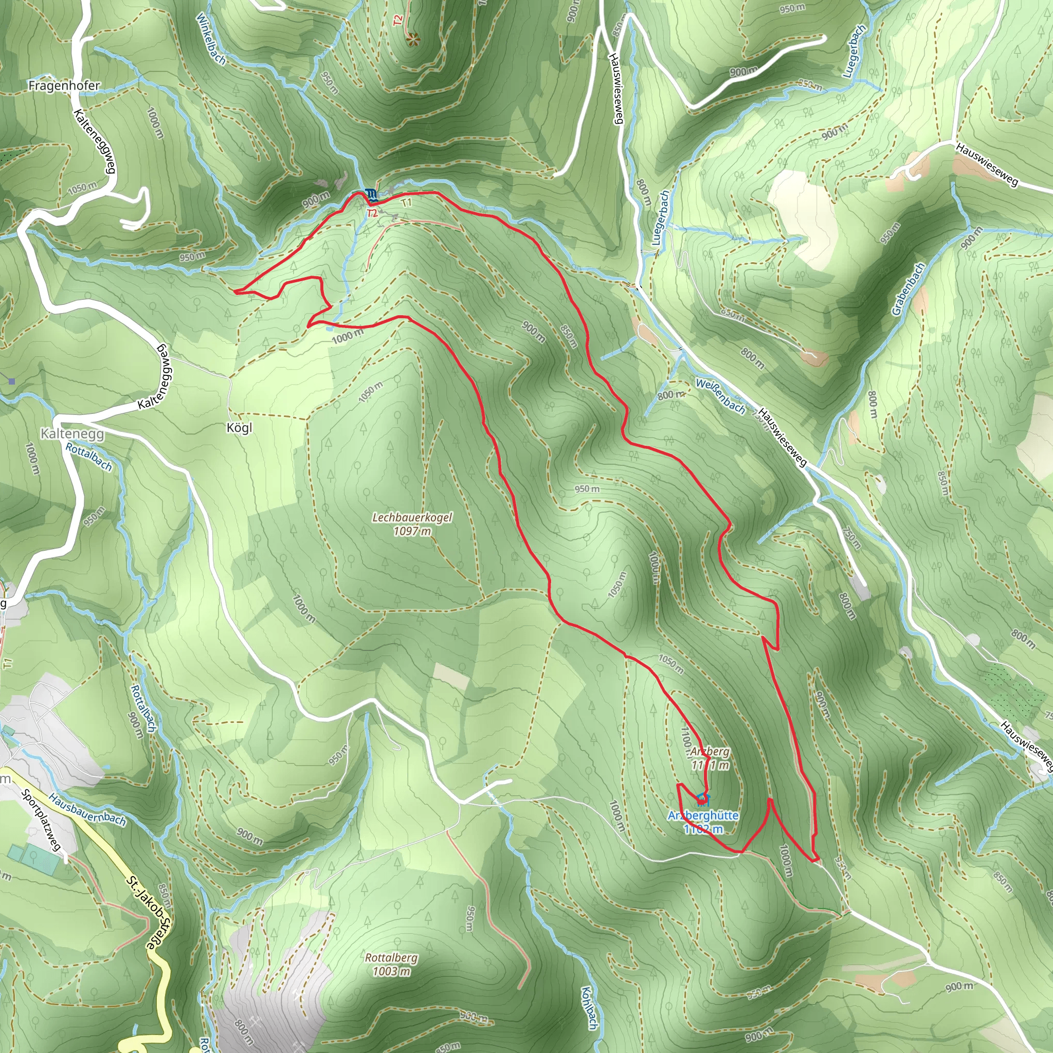 Romai Circular Hike mobile static map