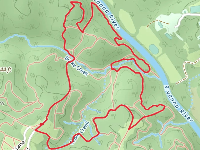 Burke Heights, Heritage Trail and Brush Arbor Loop
