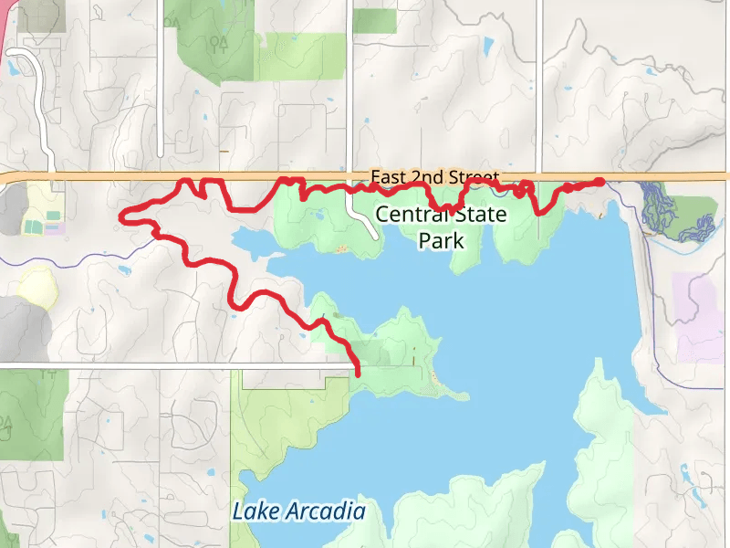 Edmond and Central State Park - Spring Creek Trail