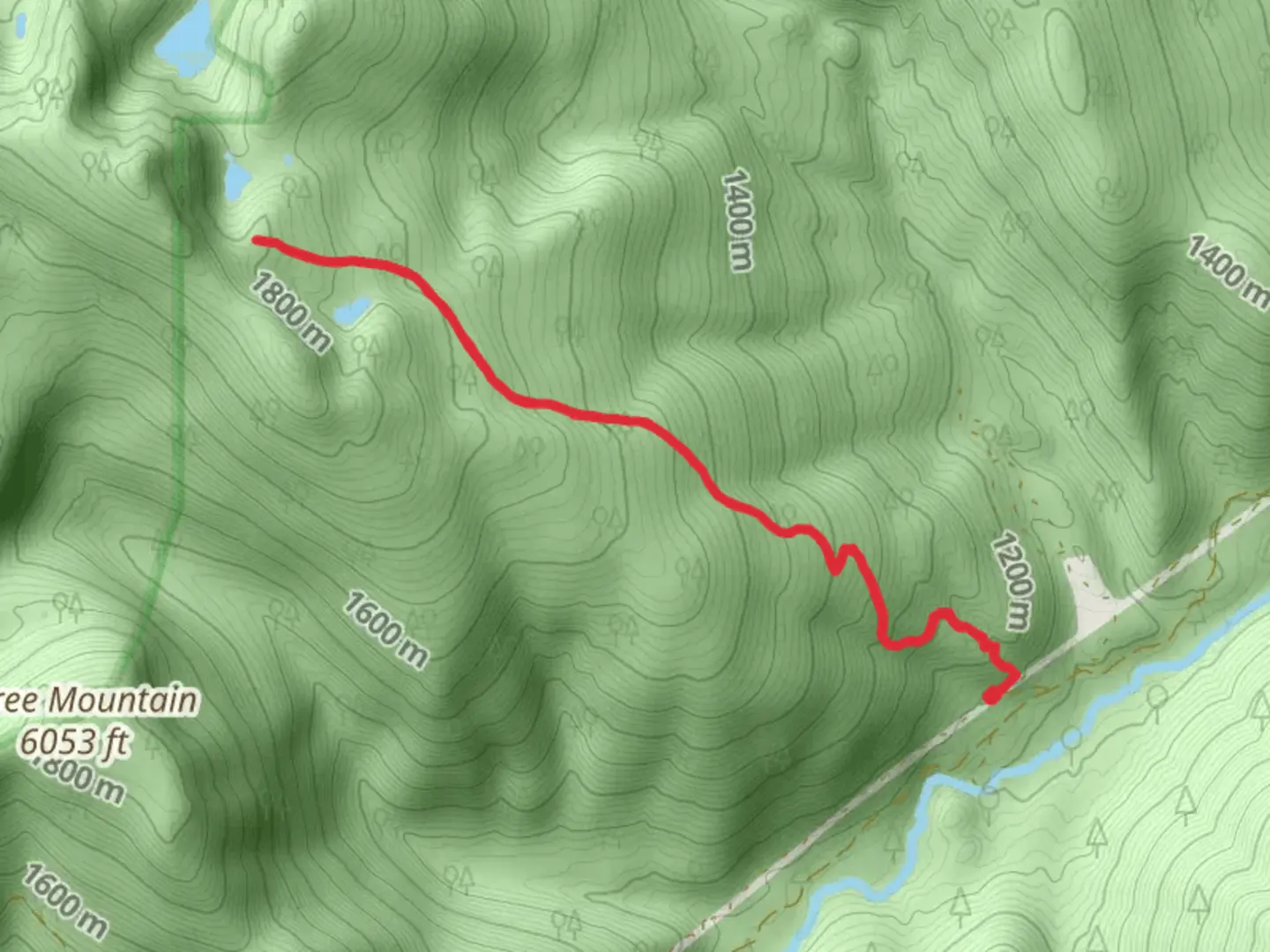 An image depicting the trail Bear Lakes Trail and its surrounding area.