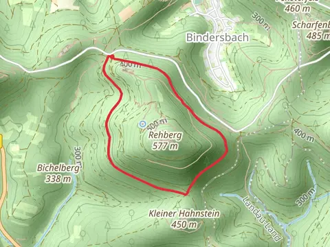 Rehberg Loop via Rundwanderweg 19 Annweiler