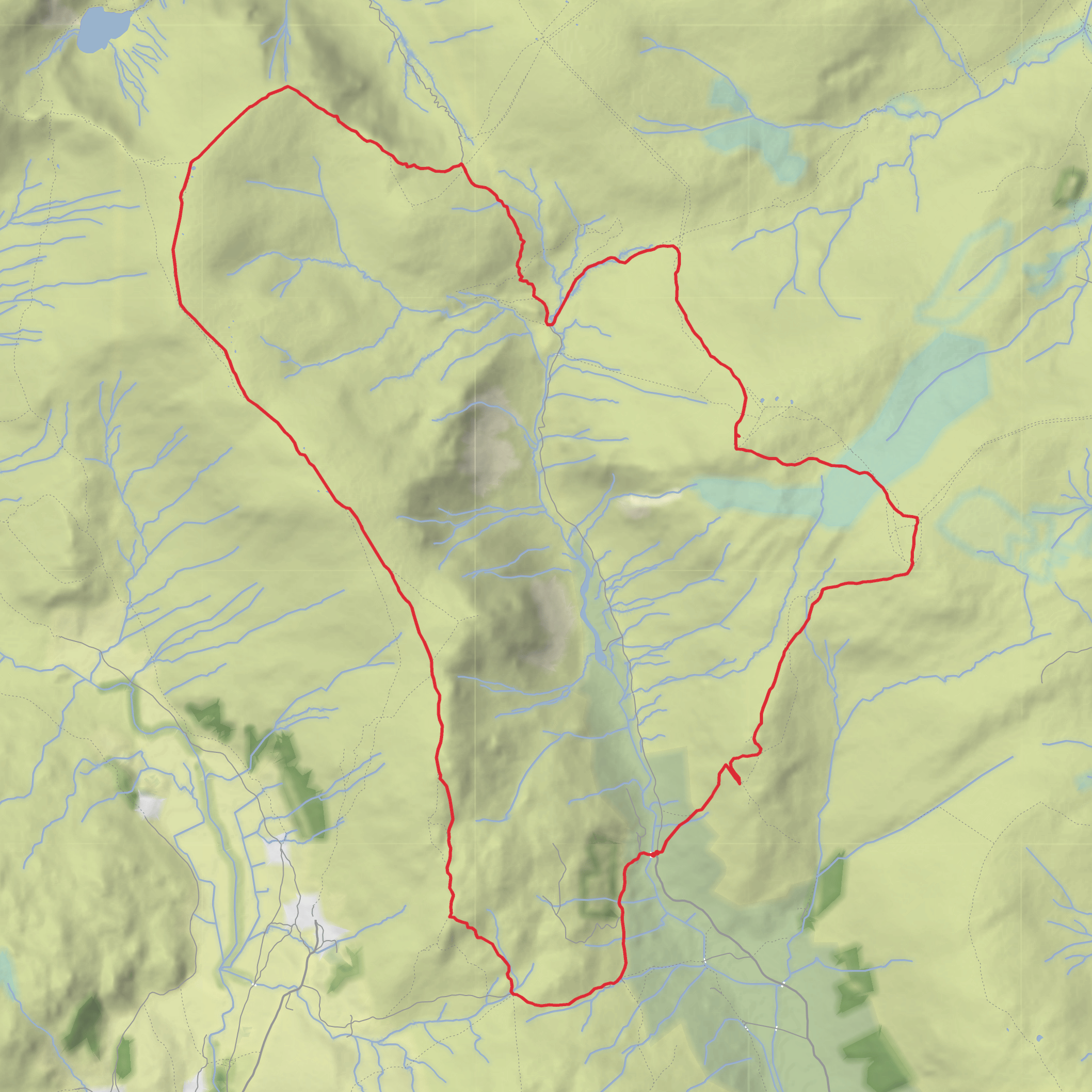 Longsleddale mobile static map