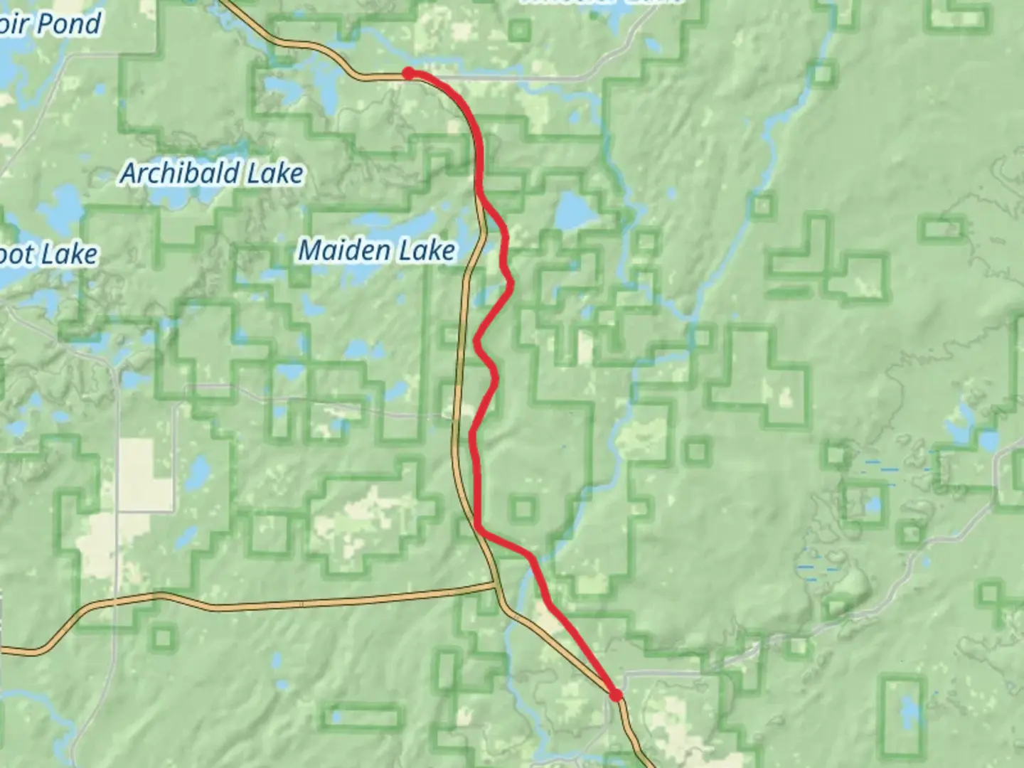 An image depicting the trail Nicolet State Trail Point to Point and its surrounding area.