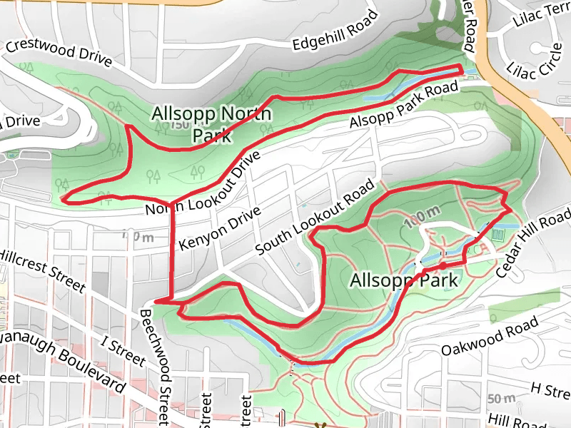 Allsopp Park Loop