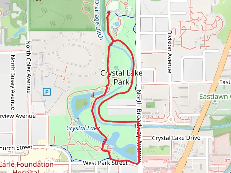 Crystal Lake Park Loop