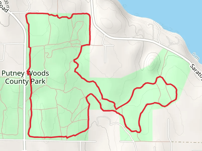 Putney Wood County Park Loop