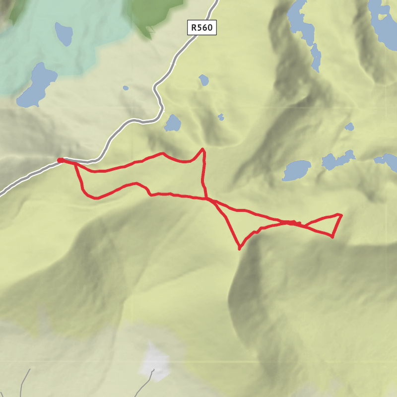 A map preview of the recording Cnoc Bréanainn - Jun 22.