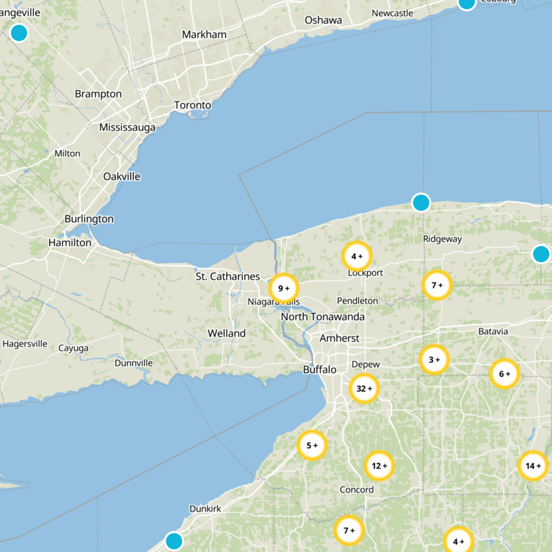 Niagara Static Map